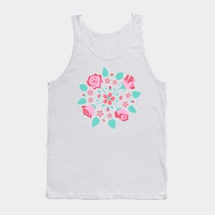 Pink Roses Collection Tank Top